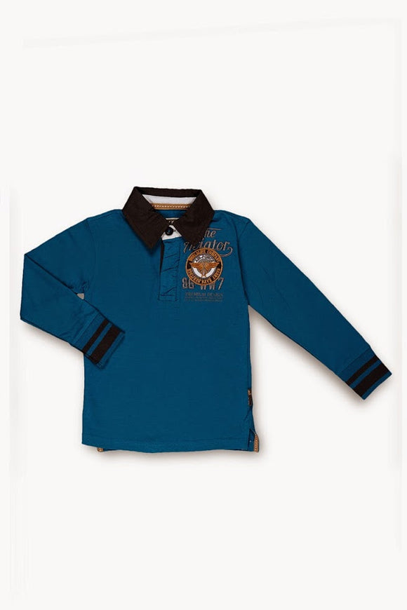 Harry kayn polo manches longues garçon - Clicktofournisseur.com