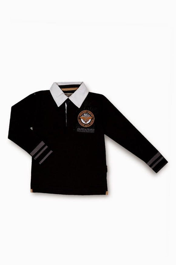 Harry kayn polo manches longues garçon - Clicktofournisseur.com