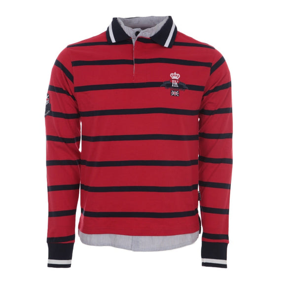 Harry kayn polo manches longues homme calaori - Clicktofournisseur.com