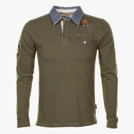 Harry kayn polo manches longues homme coridor - Clicktofournisseur.com