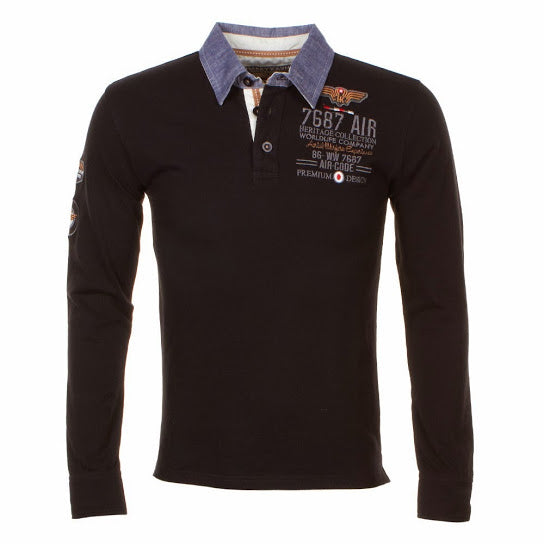 Harry Kayn Polo manches longues homme CORIDOR clicktofournisseur.com