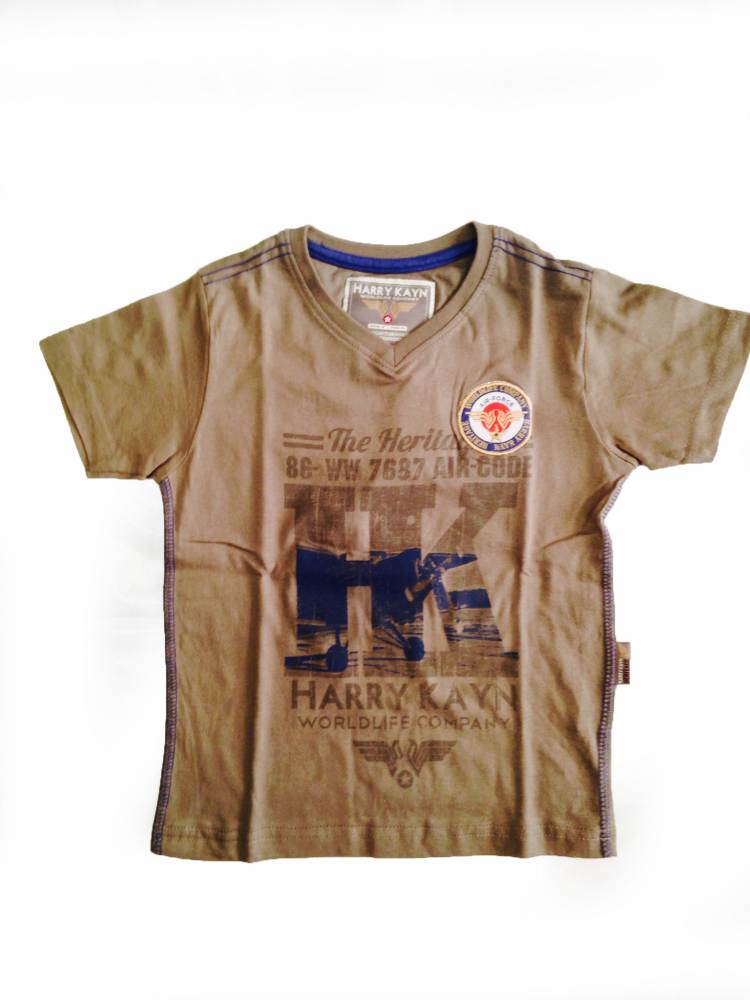 Harry Kayn T shirt manches courtes Garçon ECEPALAN10-16 clicktofournisseur.com