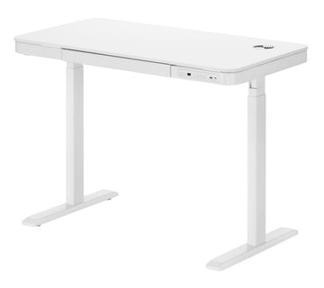 Table réglable en hauteur Up Up Balder II blanche