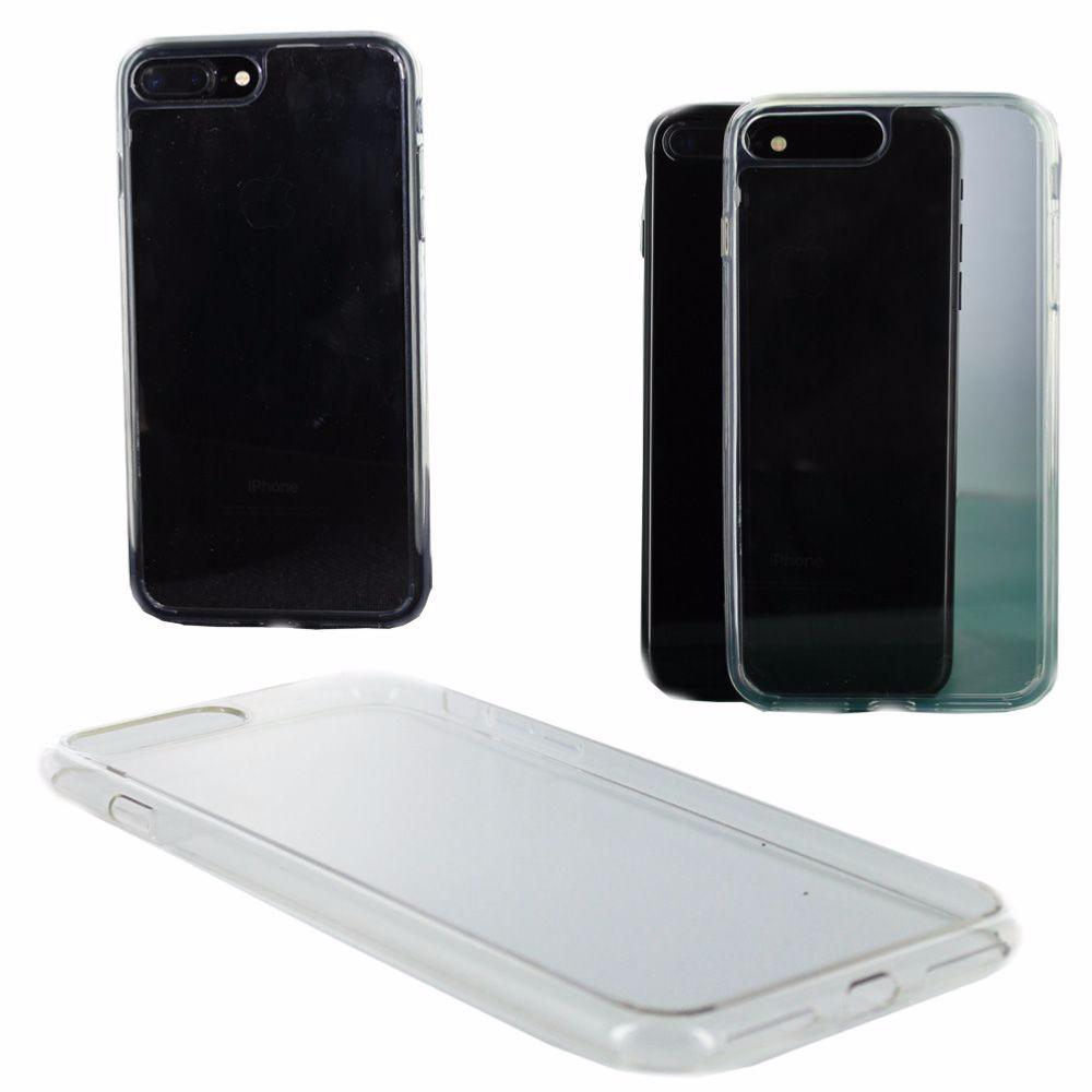 Housse Silicone Ultra Slim Transparente Semi Rigide pour Apple iPhone 7 Plus clicktofournisseur.com