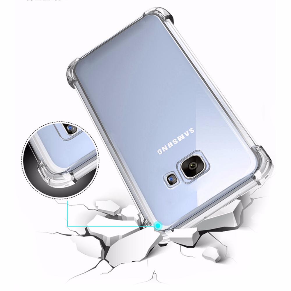 Housse Silicone Ultra Slim Transparente avec Renfort pour Samsung Galaxy A3 2017 clicktofournisseur.com