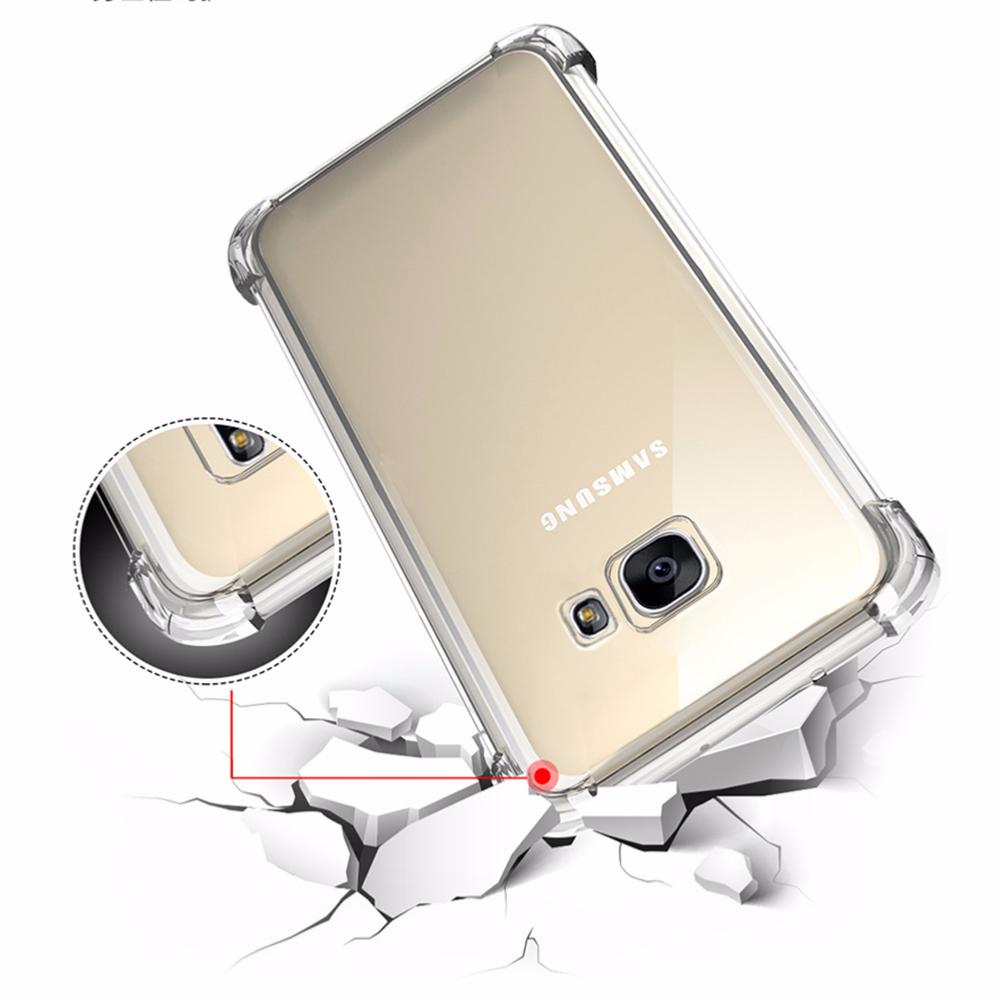 Housse Silicone Ultra Slim Transparente avec Renfort pour Samsung Galaxy A5 2017 clicktofournisseur.com