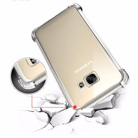 Housse silicone ultra slim transparente avec renfort pour samsung galaxy a5 2017 - Clicktofournisseur.com