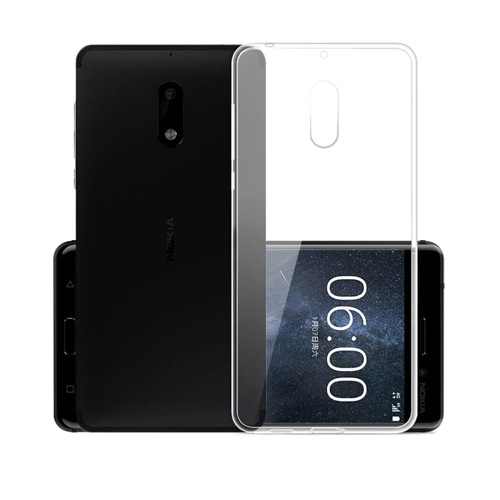 Housse Silicone Ultra Slim Transparente pour Nokia 6 clicktofournisseur.com