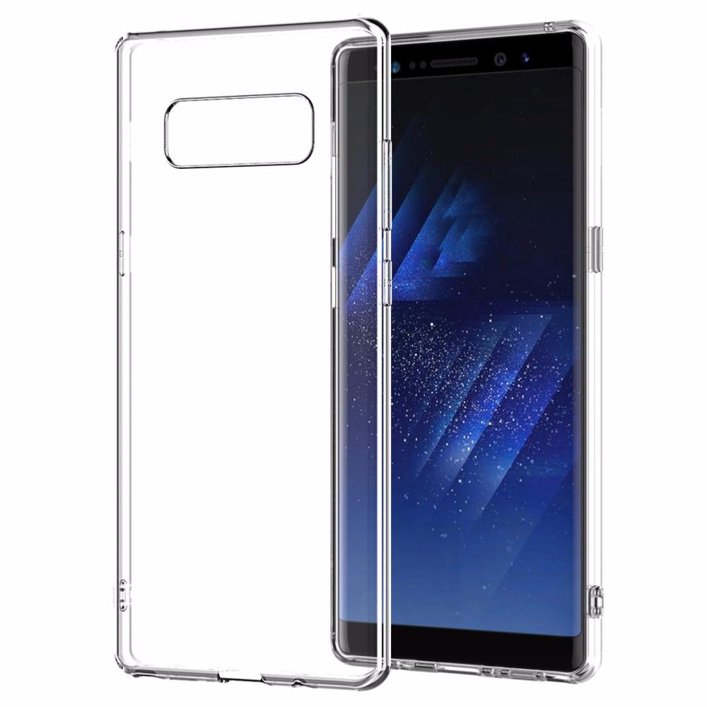 Housse Silicone Ultra Slim Transparente pour Samsung Galaxy Note 8 clicktofournisseur.com