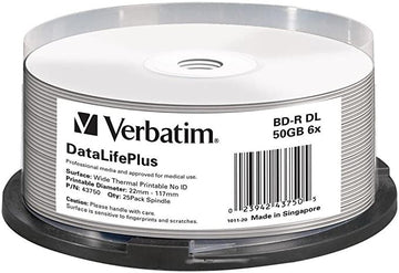 Retour client Ecost Verbatim DataLifePlus BDR x 25 50 Go