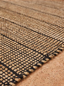 Tapis de salon et chambre en jute BANDY-4