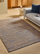 Tapis de salon et chambre en jute BANDY-7
