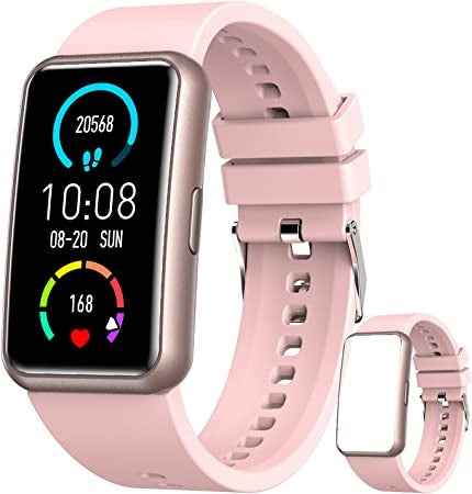 Montre connectée Ecost pour homme et femme, écran tactile de 1,47 pouce, étanche IP67.