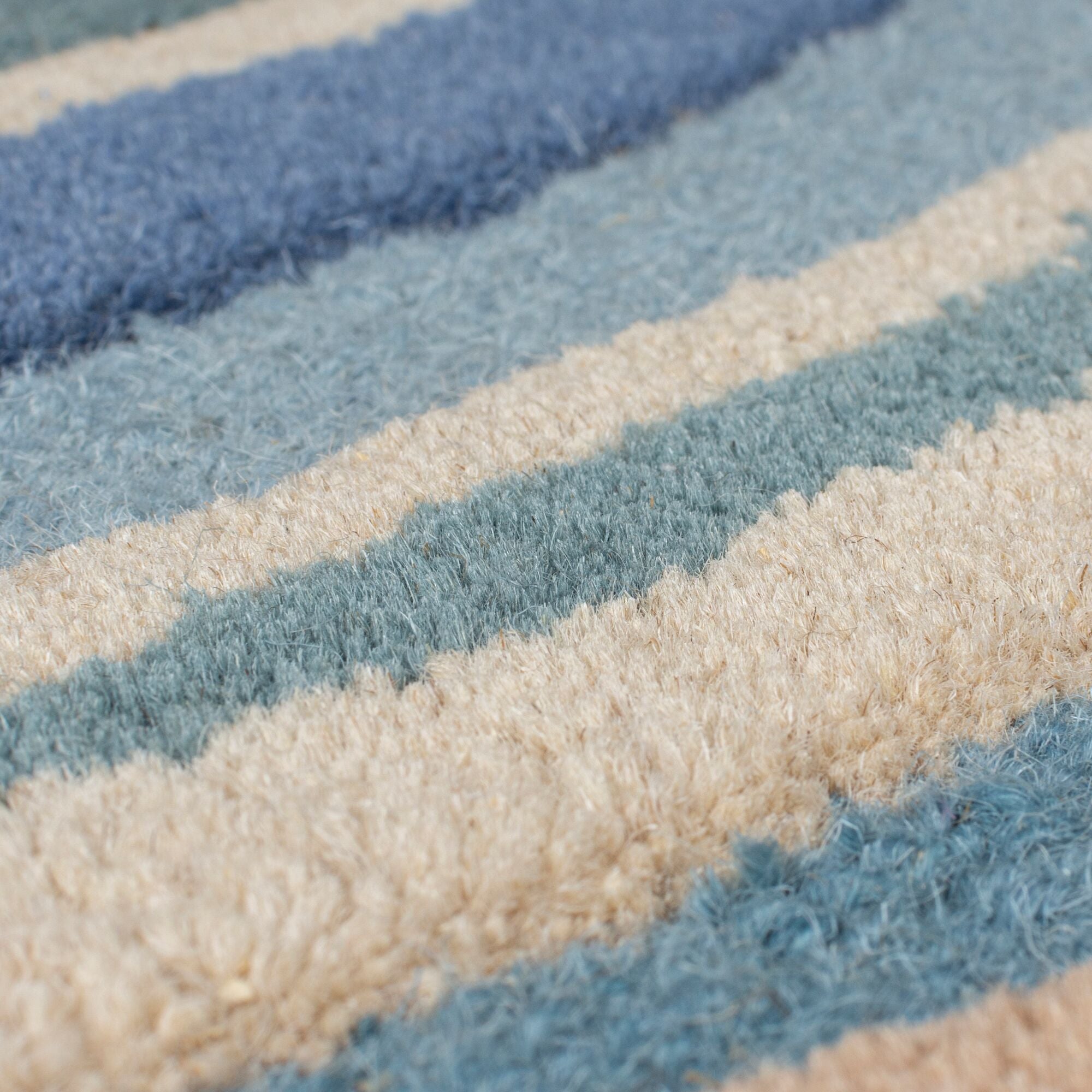 Tapis moderne en laine flo