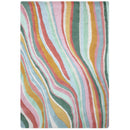 Tapis moderne en laine flo