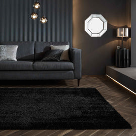 Tapis de salon moderne shaggy MERINO