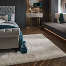 Tapis de salon moderne shaggy MERINO