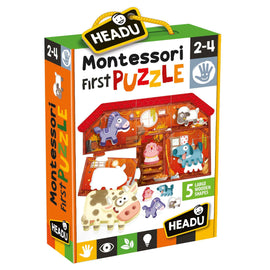 HEADU Montessori First puzzle the Farm
