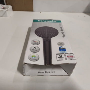 Ecost customer return hansgrohe Vernis Blend WaterSaving Shower Head, Energy Saving Shower Head, 2 J