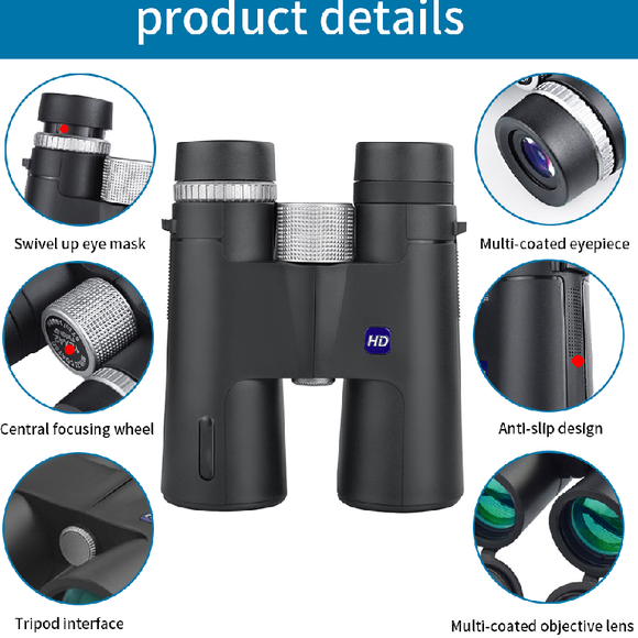 Jumelles Imaisen 12x42 avec lentille BAK4 FMC