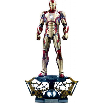 Figurine Hot Toys QS008 - Marvel Comics - Iron Man 3 - Iron Man Mark 42 Deluxe Version
