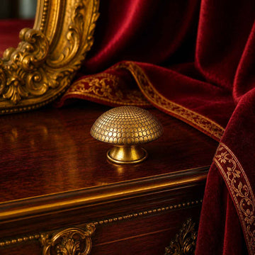 Bouton de meuble CERSEI, Finition métal doré