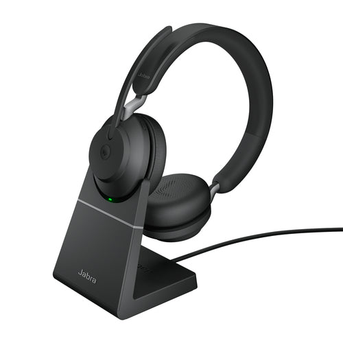 Jabra Evolve2 65 Headset Wireless Headband Office/Call Centre USB Type-A Bluetooth Black