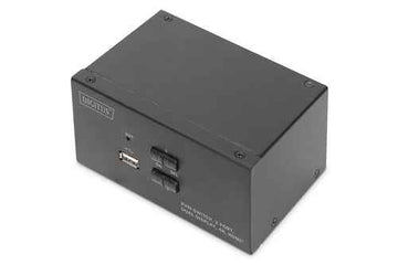 Digitus KVM Switch, 2 Port, Dual Display, 4K, HDMI | DS-12860