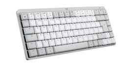 LOGITECH MX Mechanical Mini for Mac Minimalist Wireless Illuminated Keyboard - PALE GREY - US INTL - 2.4GHZ/BT - EMEA - TACTILE "920-010799" (timbru verde 0.8 lei)