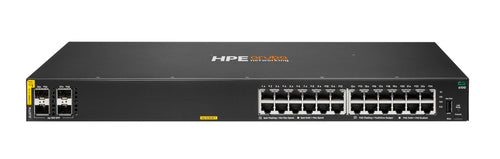 HPE Aruba Networking CX 6100 24G Class4 PoE 4SFP+ 370W Switch