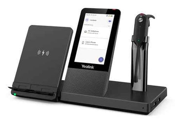 Support de charge pour casque sans fil double WH67 Teams Dect