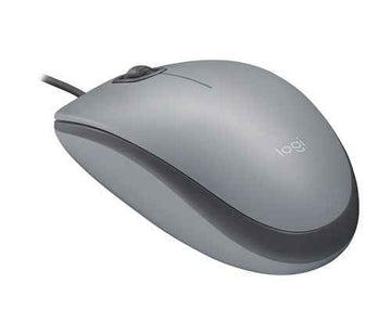LOGITECH M110 Silent - MID GRAY - USB - N/A - EMEA-808 - AKOYA HANGTAB BOX M110S