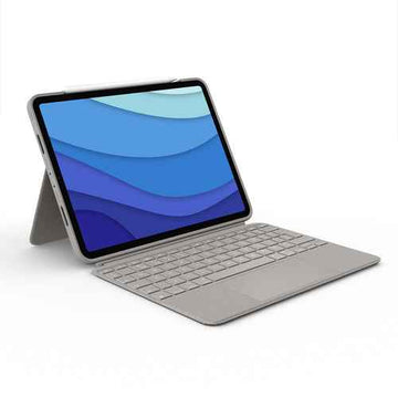 LOGITECH Combo Touch for iPad Pro 11inch 1st 2nd and 3rd generation - SAND - INTNL (US)