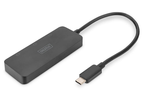 Digitus  hub vidéo mst 3 ports usb-c-3x displayport  ds-45334