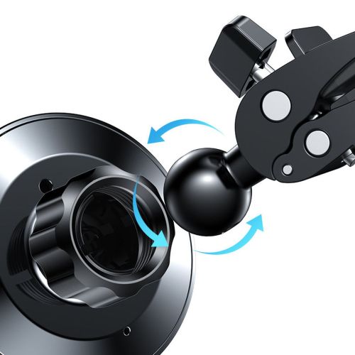 Joyroom Car Mount Wireless Charger MagSafe Clamp Holder (Air Outlet Verison) 4.5-6.7 inch, 15W, Black (JR-ZS240-AIR)