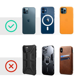 Joyroom Car Mount Wireless Charger MagSafe Clamp Holder (Air Outlet Verison) 4.5-6.7 inch, 15W, Black (JR-ZS240-AIR)