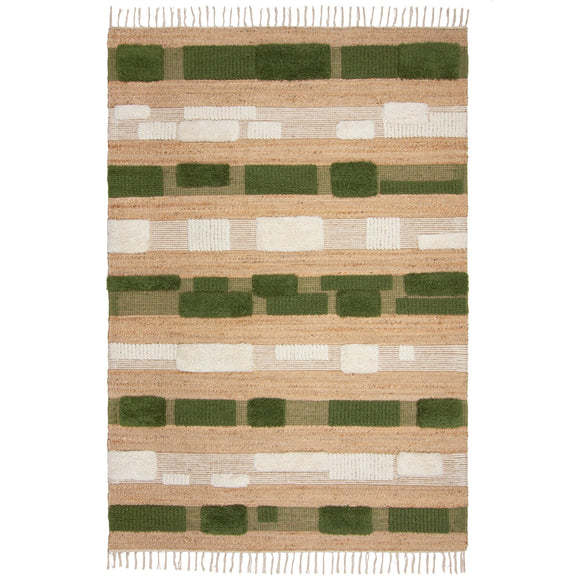 Tapis moderne en jute casbah