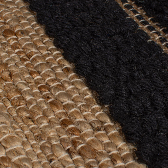 Tapis moderne en jute casbah