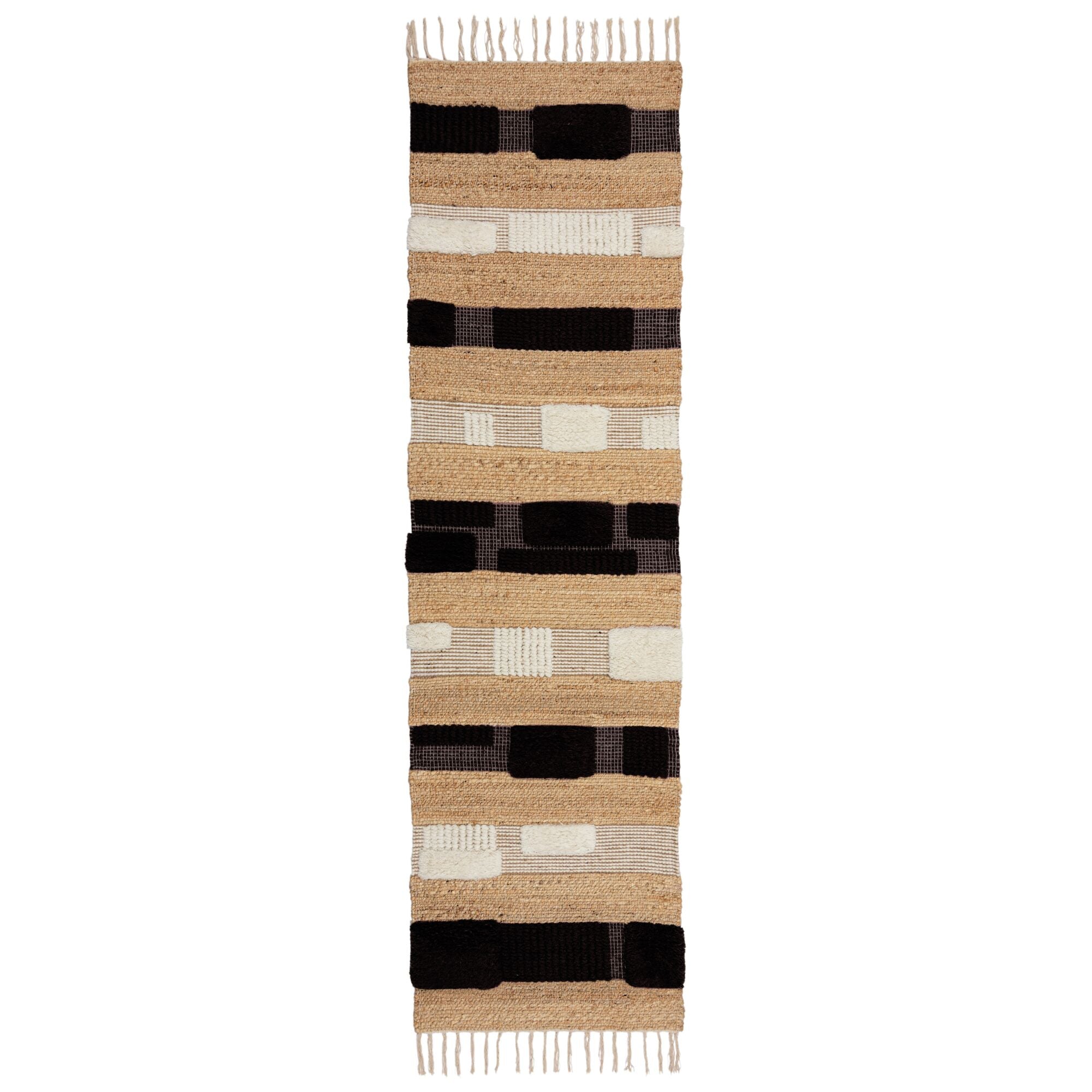 Tapis moderne en jute casbah