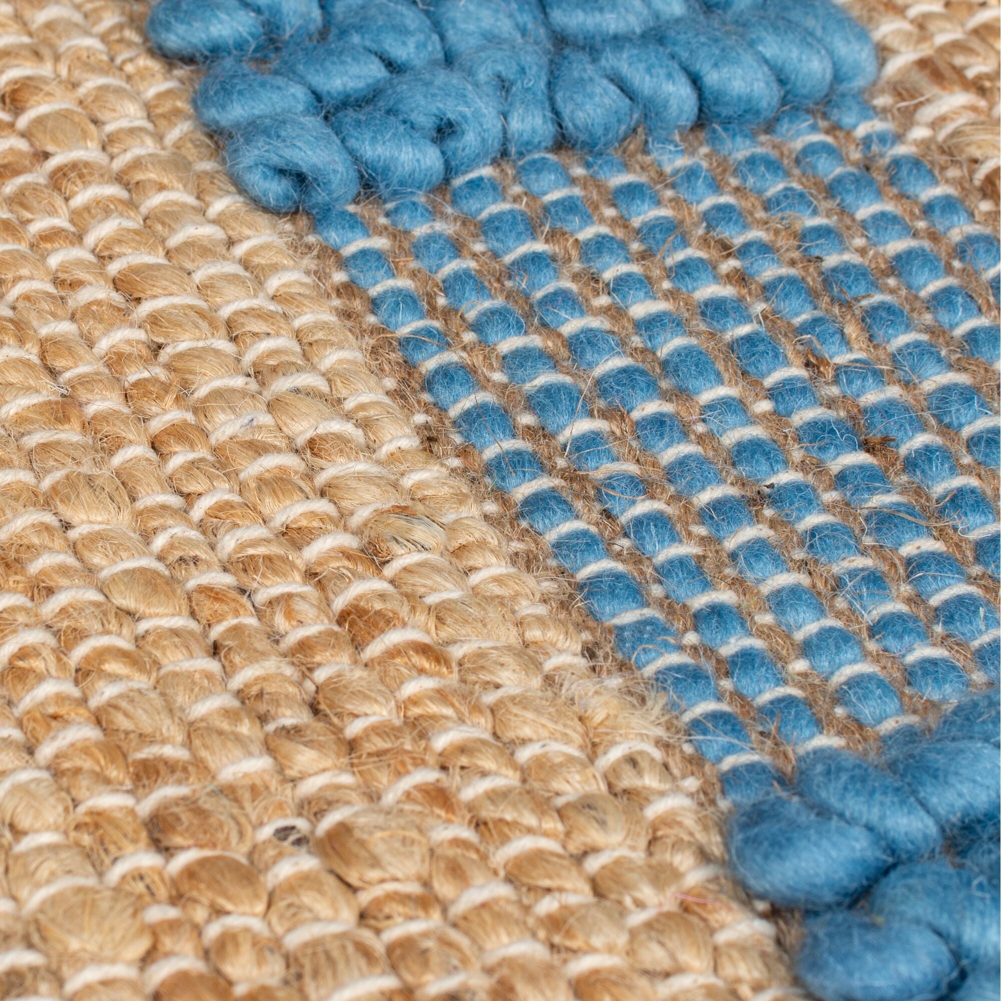Tapis moderne en jute casbah