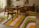 Tapis de salon moderne tissé plat JUNGLE-2