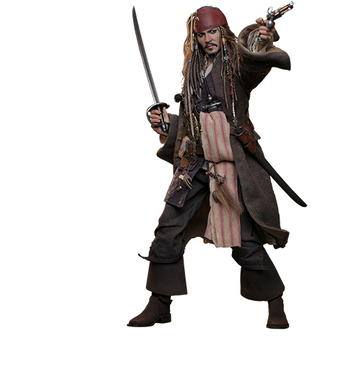 Figurine Hot Toys DX38 - Pirates Of The Caribbean : Dead Men Tell No Tales - Jack Sparrow Deluxe Version