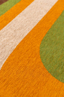 Tapis de salon moderne tissé plat JUNGLE-3