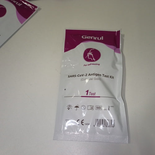 Boîte de retour client ecost de 10 pièces test d'autodiagnostic rapide à faire soi-même emballé individuellement