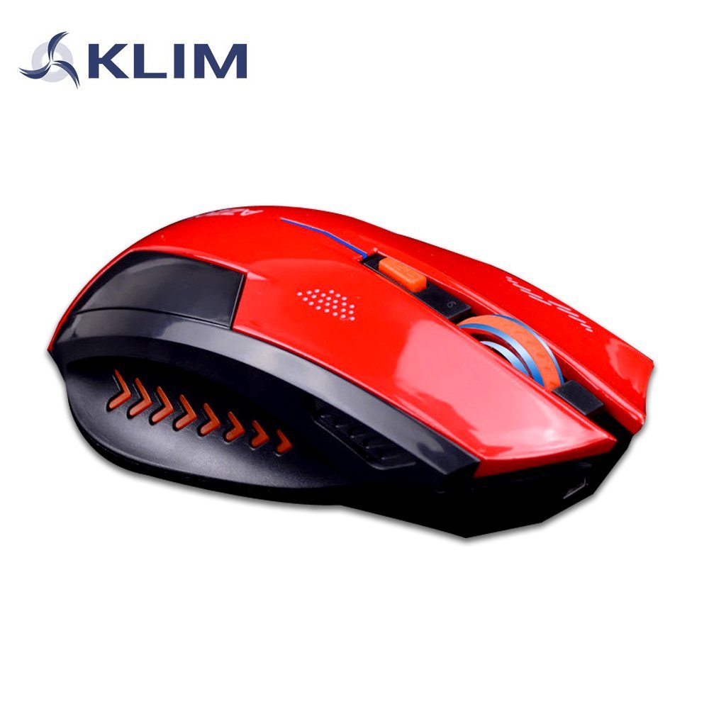 KLIM Souris Gaming Sans Fil Azzor 2400 DPI - Haute Précision