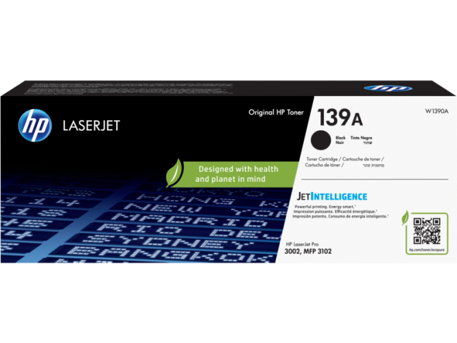 Cartouche de toner noir HP 139A LaserJet d'origine