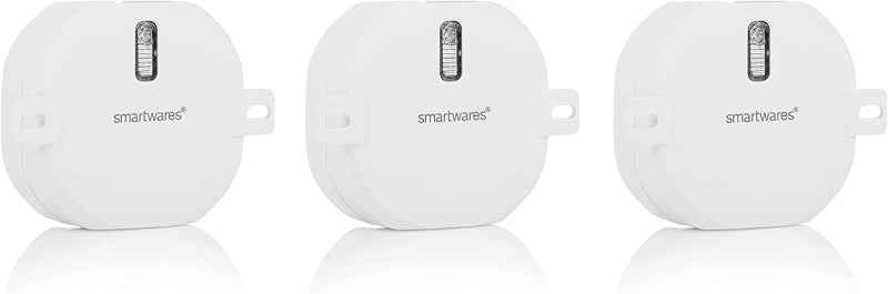 Ecost customer return Smartwares SH499559 Radio BuiltIn Switch Set for Roller Shutters 3 Pieces Pl