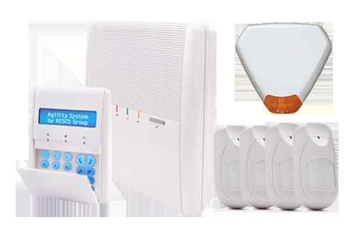 Kit agility3™ gsm + 4 radars + siréne extérieur+paramétrage offert! - Clicktofournisseur.com