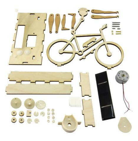 Kit cycliste solaire en bois clicktofournisseur.com