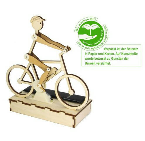 Kit cycliste solaire en bois clicktofournisseur.com